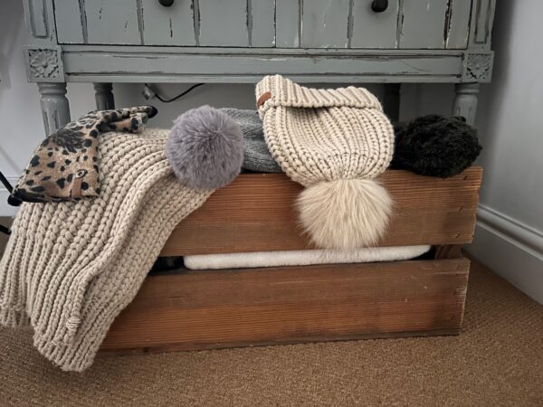 Stay warm with Katharine Ellen designs